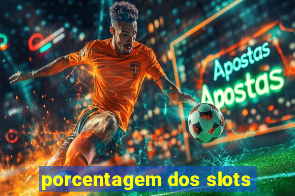 porcentagem dos slots